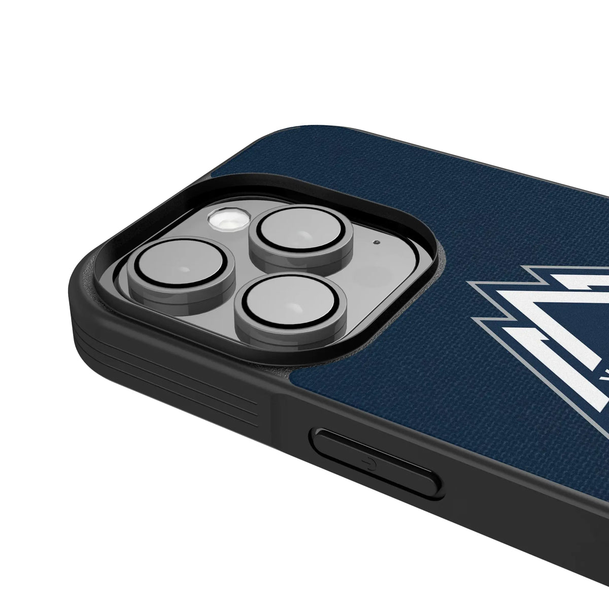 Vancouver Whitecaps Personalized Stripe iPhone Bump Phone Case for Apple iPhone - Detail