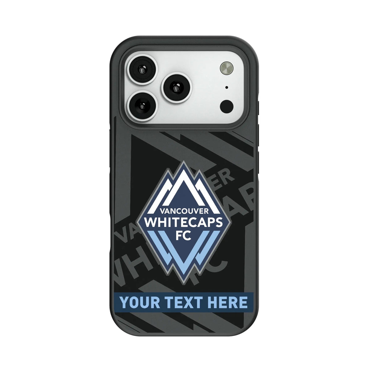 Vancouver Whitecaps Personalized Tilt Bump Phone Case for Apple iPhone