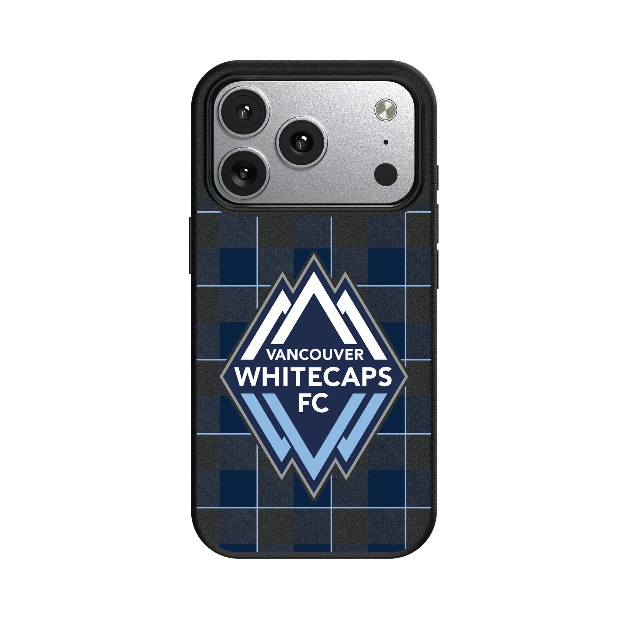 Vancouver Whitecaps Plaid iPhone MagSafe Compatible Phone Case for Apple iPhone#Device_iPhone 17 Pro