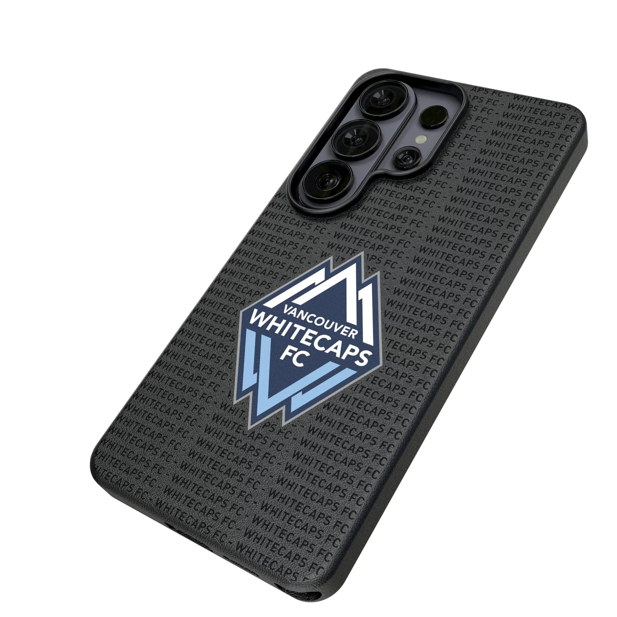 Vancouver Whitecaps Text Backdrop Galaxy MagSafe Compatible Phone Case for Samsung Galaxy - Isometric View#Device_Galaxy S26 Ultra