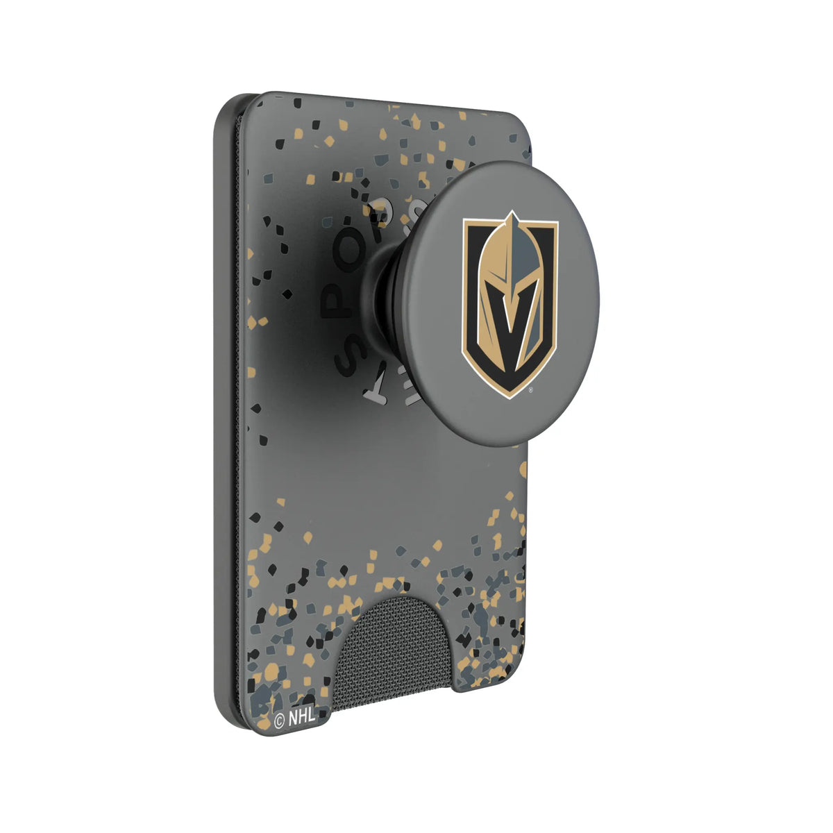 Vegas Golden Knights Confetti Popsockets Wallet Magnetic