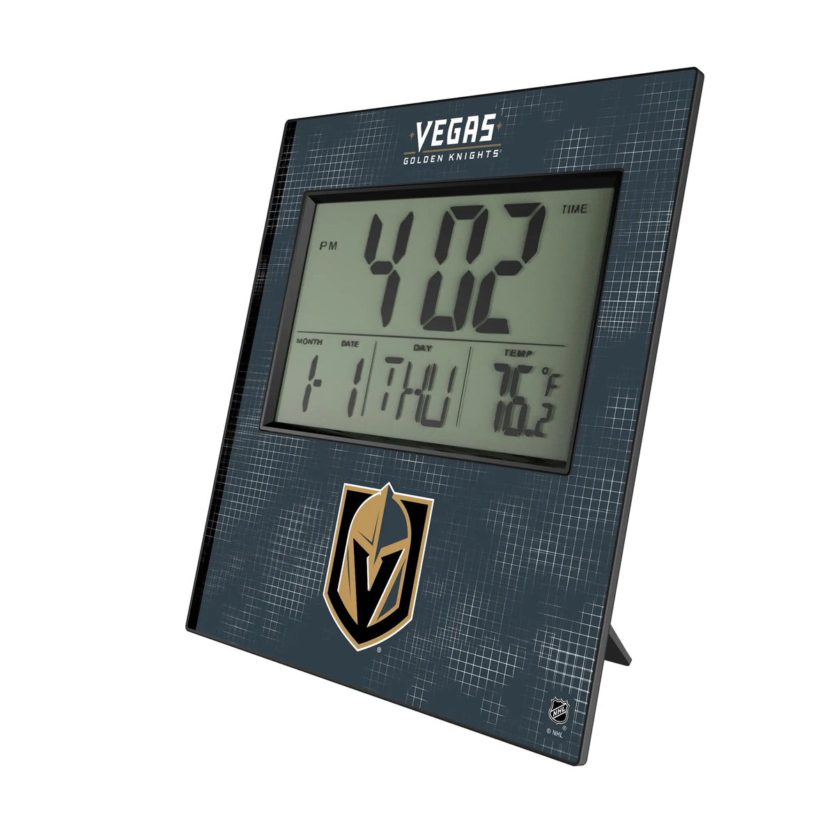 Vegas Golden Knights Hatch Wall Clock