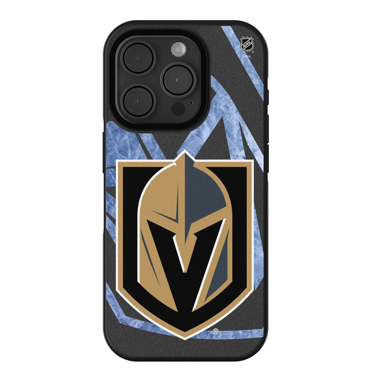 Vegas Golden Knights Ice Tilt iPhone Bump Phone Case for Apple iPhone