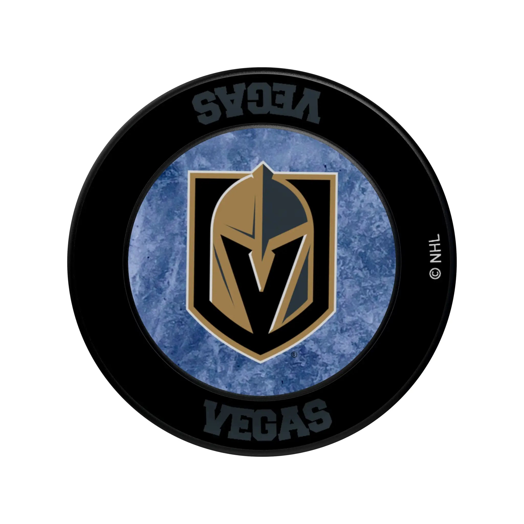 Vegas Golden Knights Ice Wordmark Popsockets Round Magnetic