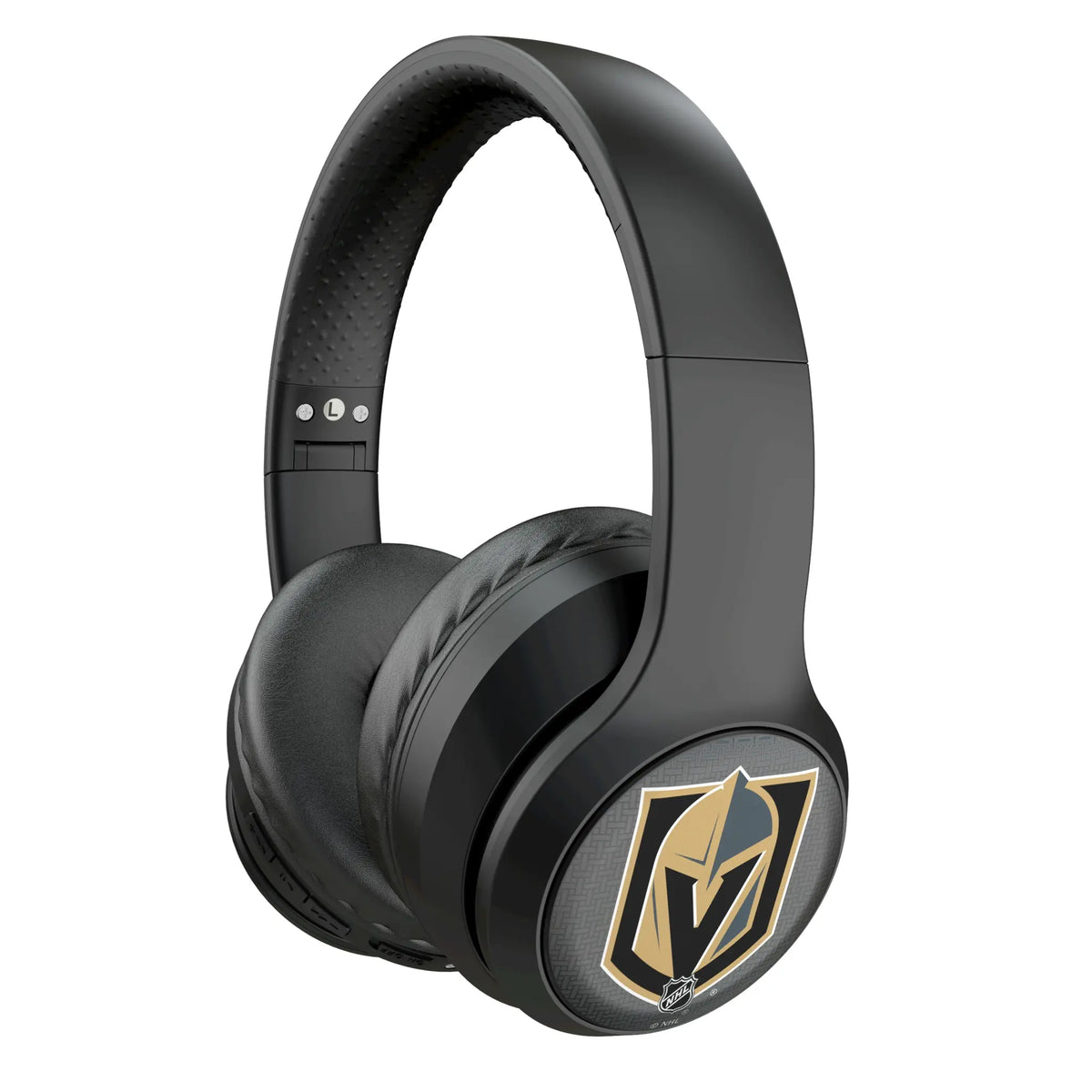 Vegas Golden Knights Linen Wireless Over-Ear Headphones With Case