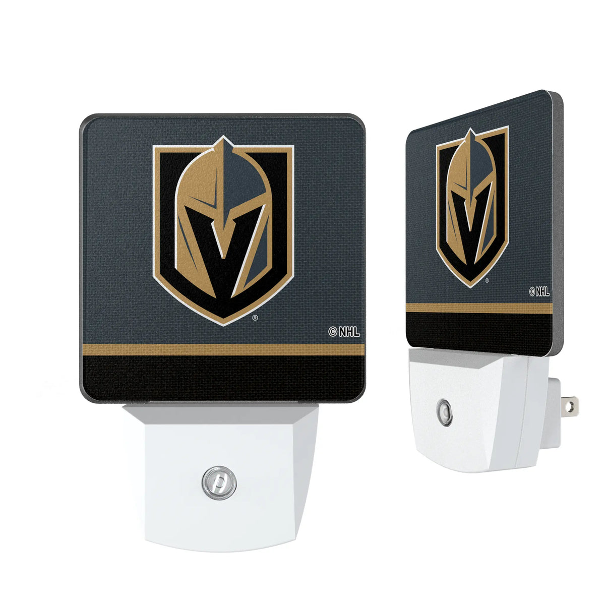Vegas Golden Knights Stripe Night Light 2-Pack