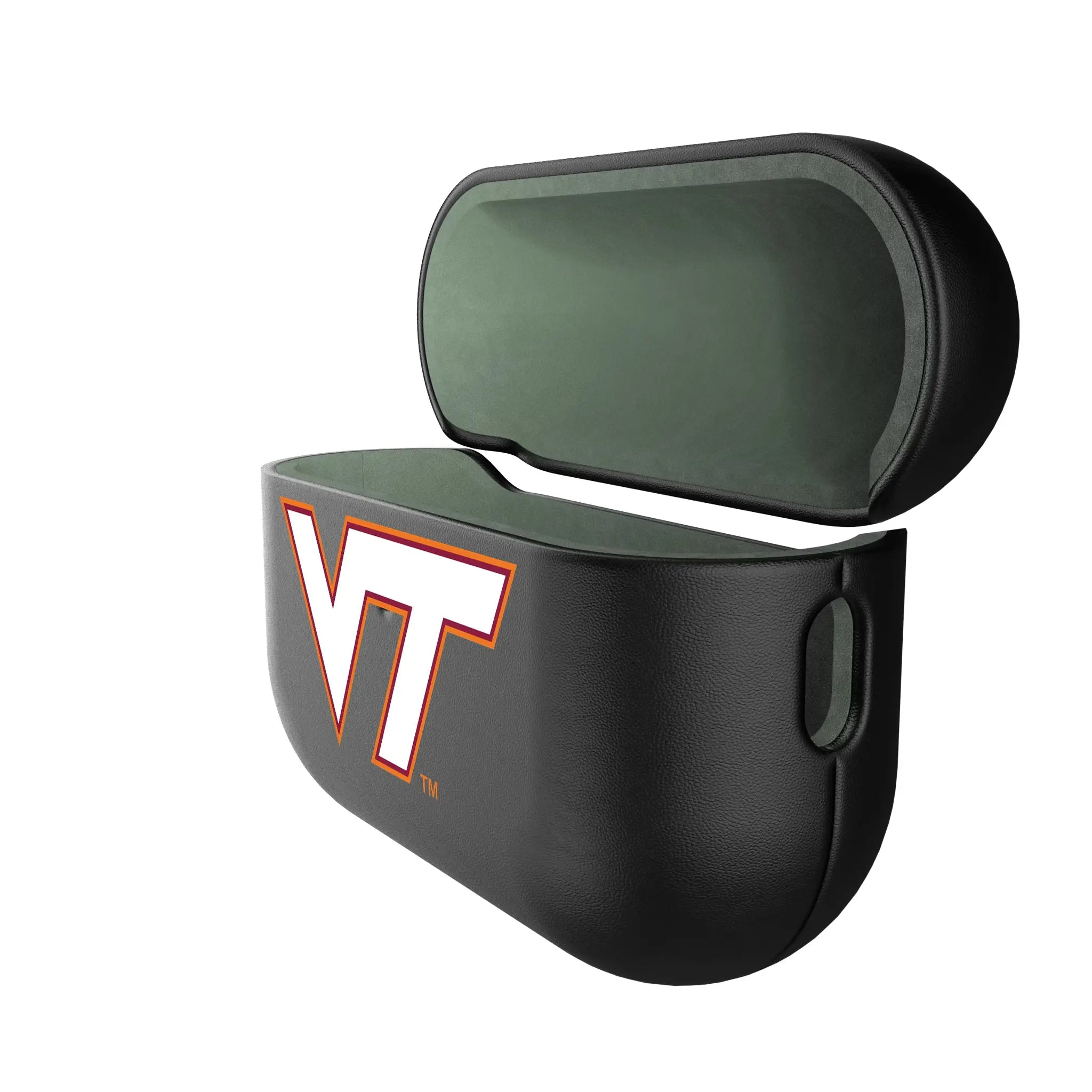 Virginia Tech Hokies Insignia AirPods AirPod Case Cover - Isometric View#Device_AirPods Pro 2nd Gen