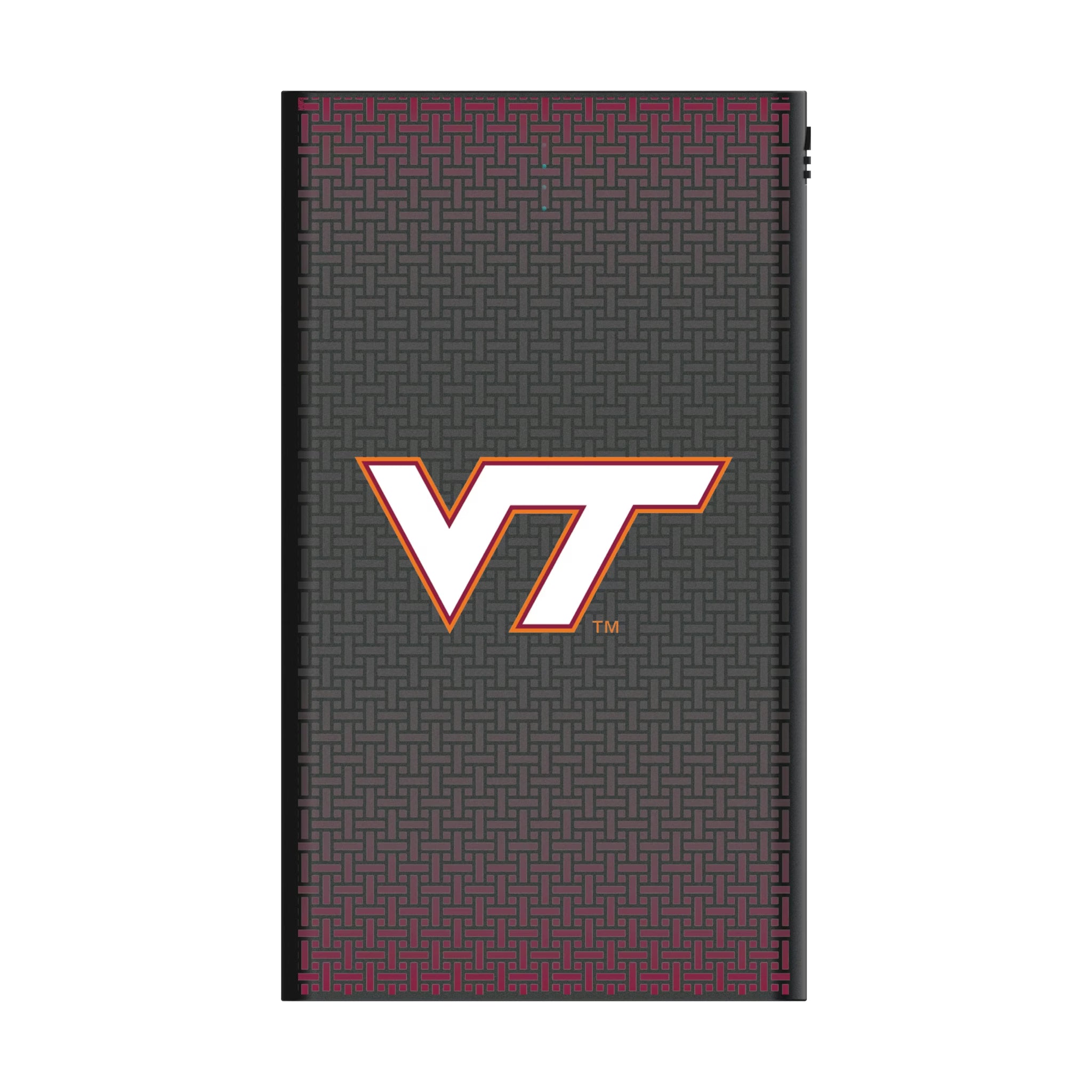 Virginia Tech Hokies Linen 5000mAh Flat Powerbank
