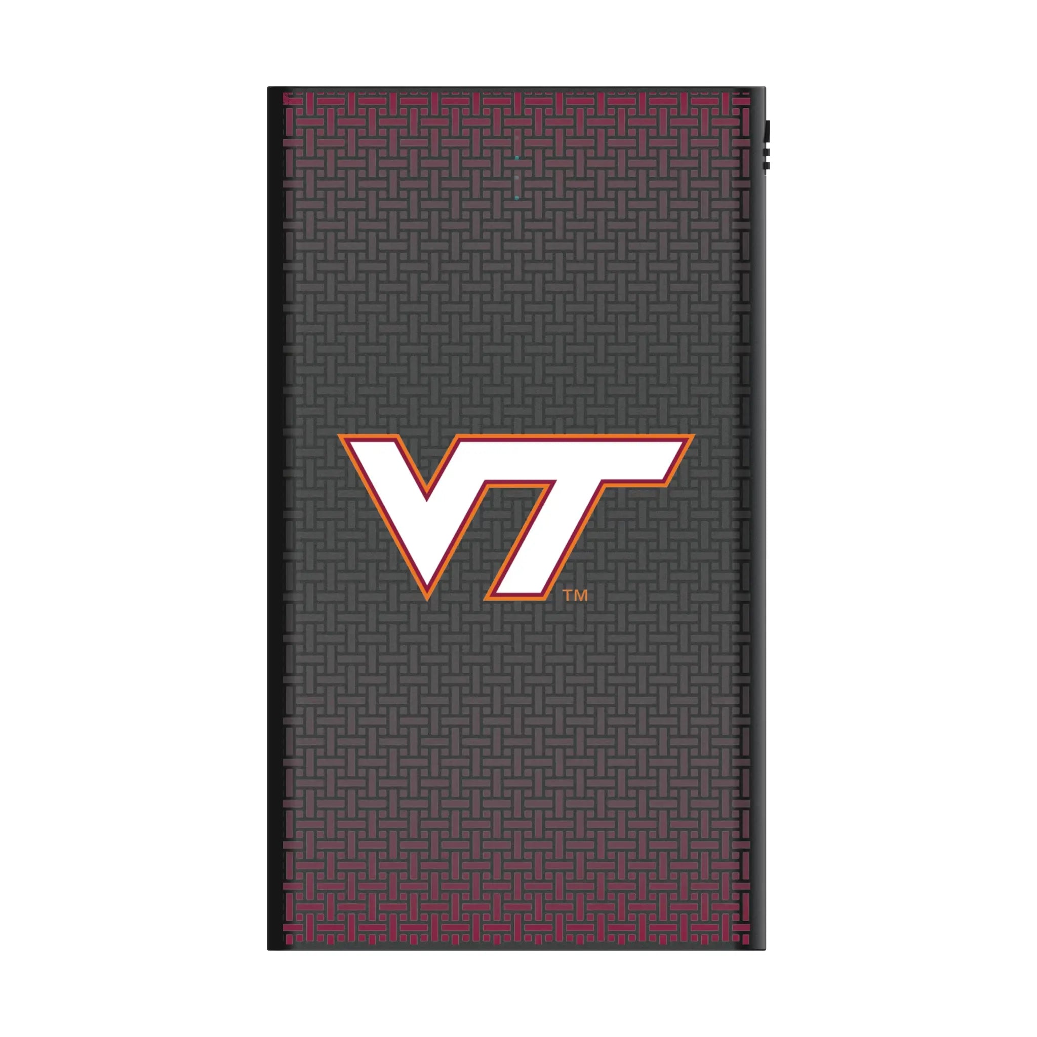 Virginia Tech Hokies Linen 5000mAh Flat Power Bank