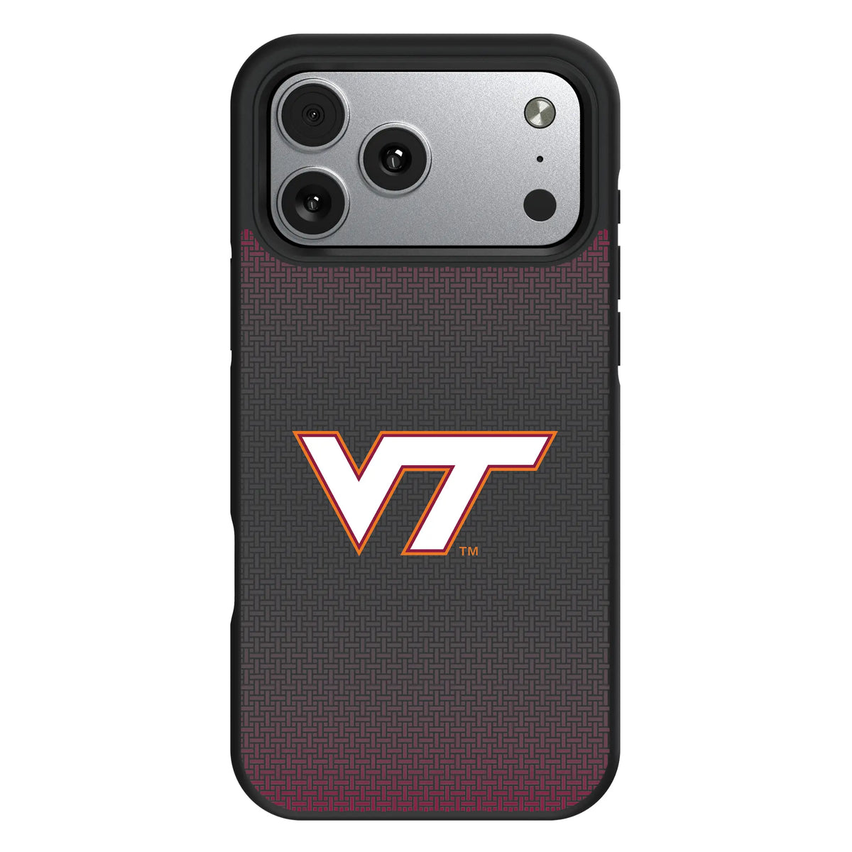 Virginia Tech Hokies Linen iPhone Bump Phone Case for Apple iPhone#Device_iPhone 17 Pro Max