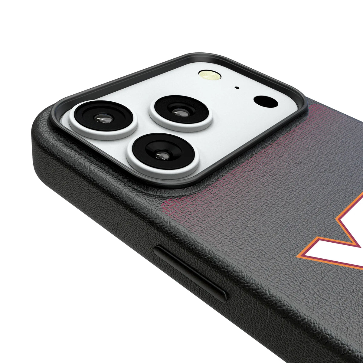 Virginia Tech Hokies Linen iPhone MagSafe Compatible Phone Case for Apple iPhone - Detail#Device_iPhone 18 Pro