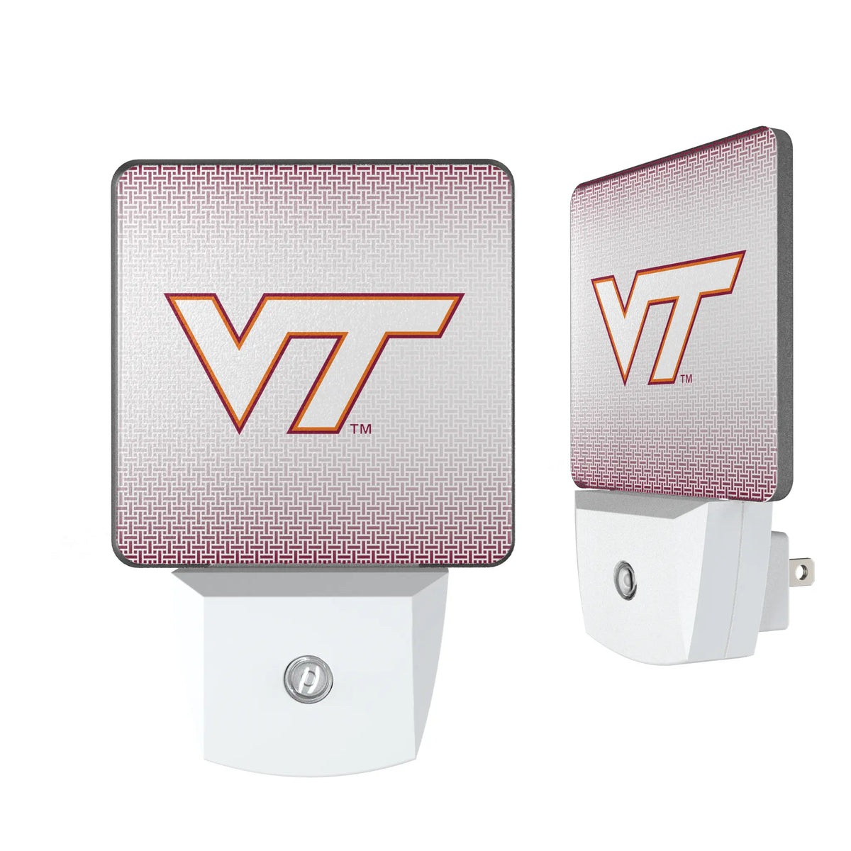 Virginia Tech Hokies Linen Night Light 2-Pack