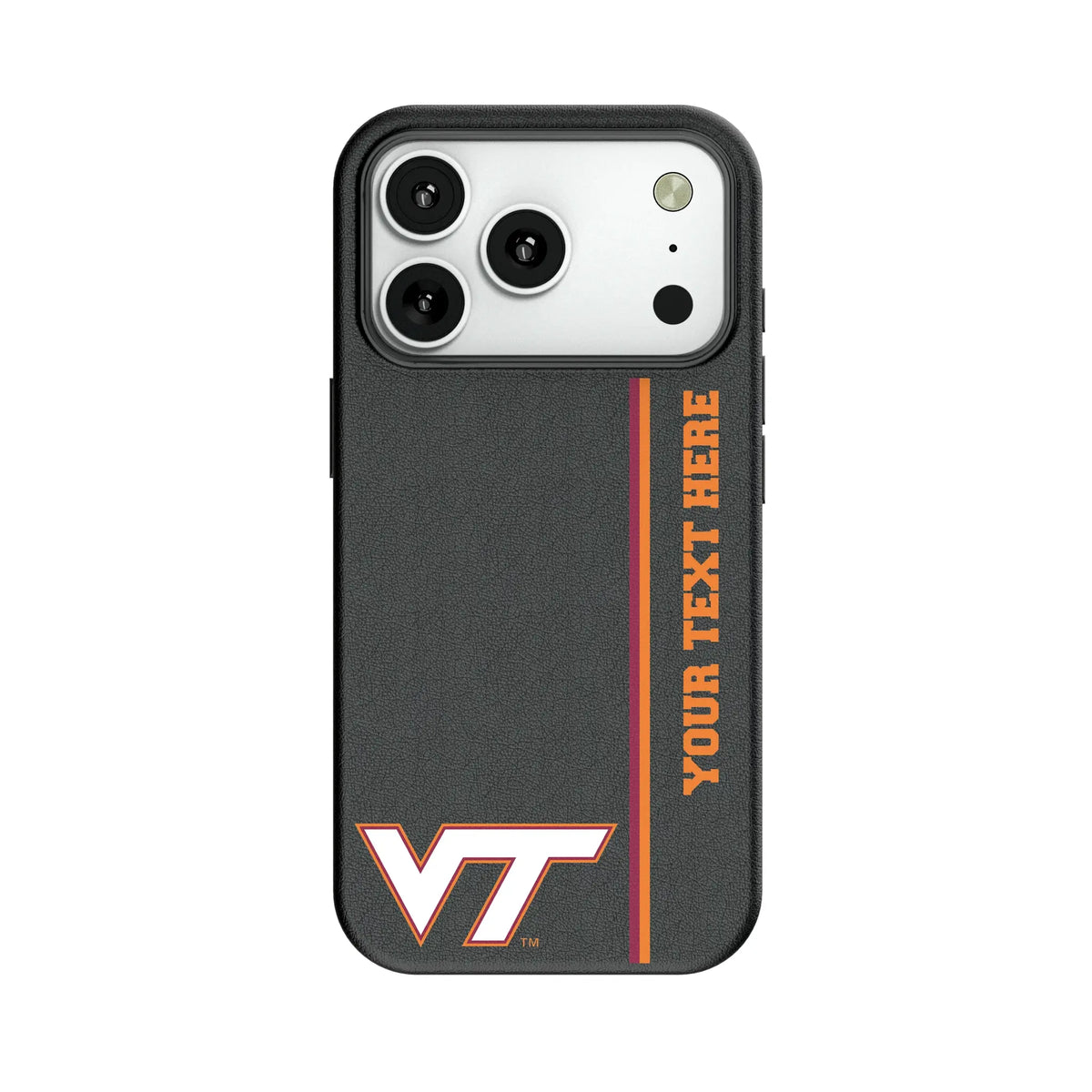 Virginia Tech Hokies Personalized Sidebard MagSafe Compatible Phone Case for Apple iPhone