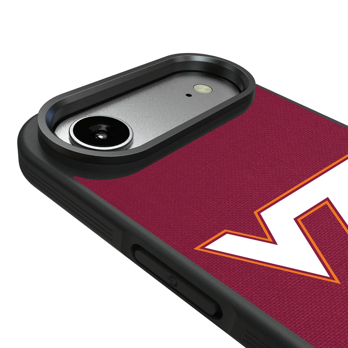 Virginia Tech Hokies Personalized Stripe iPhone Bump Phone Case for Apple iPhone - Detail#Device_iPhone Air