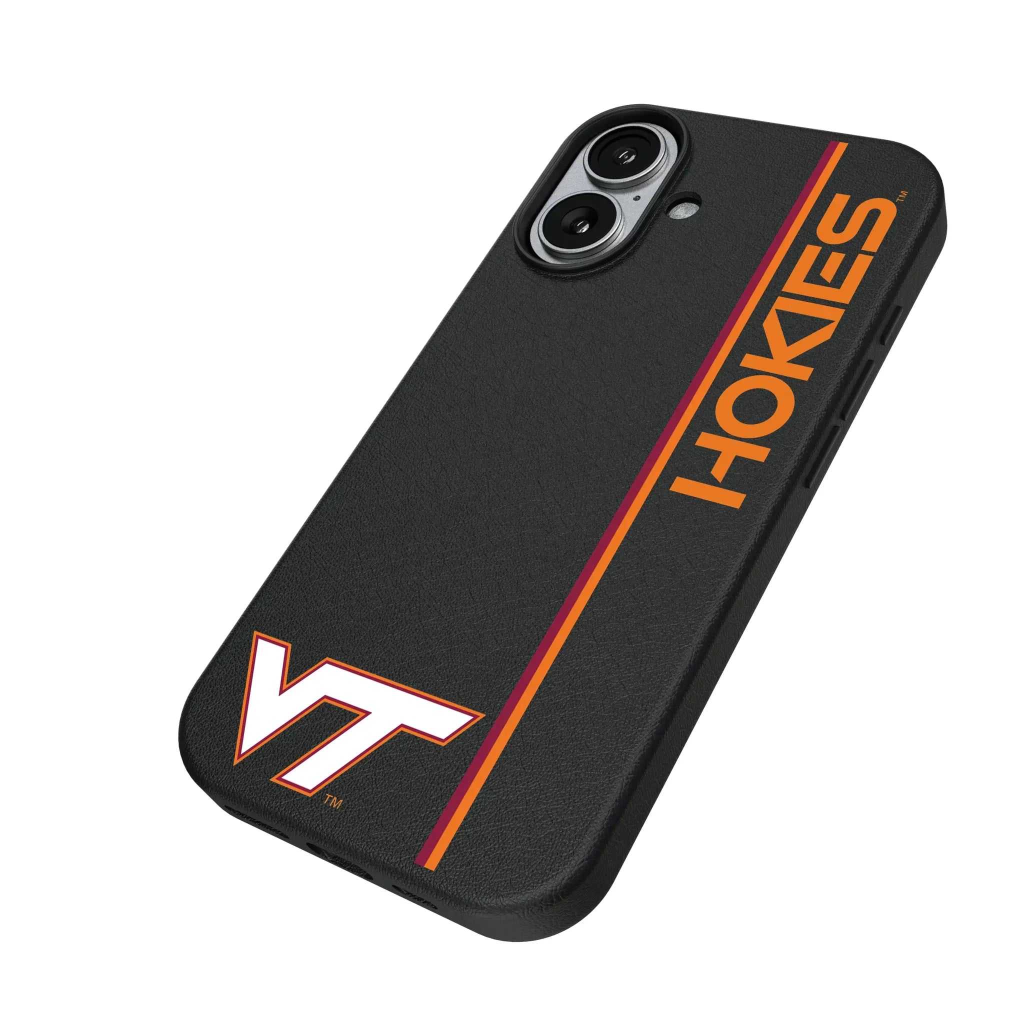 Virginia Tech Hokies Sidebar iPhone MagSafe Compatible Phone Case for Apple iPhone - Isometric View#Device_iPhone 17