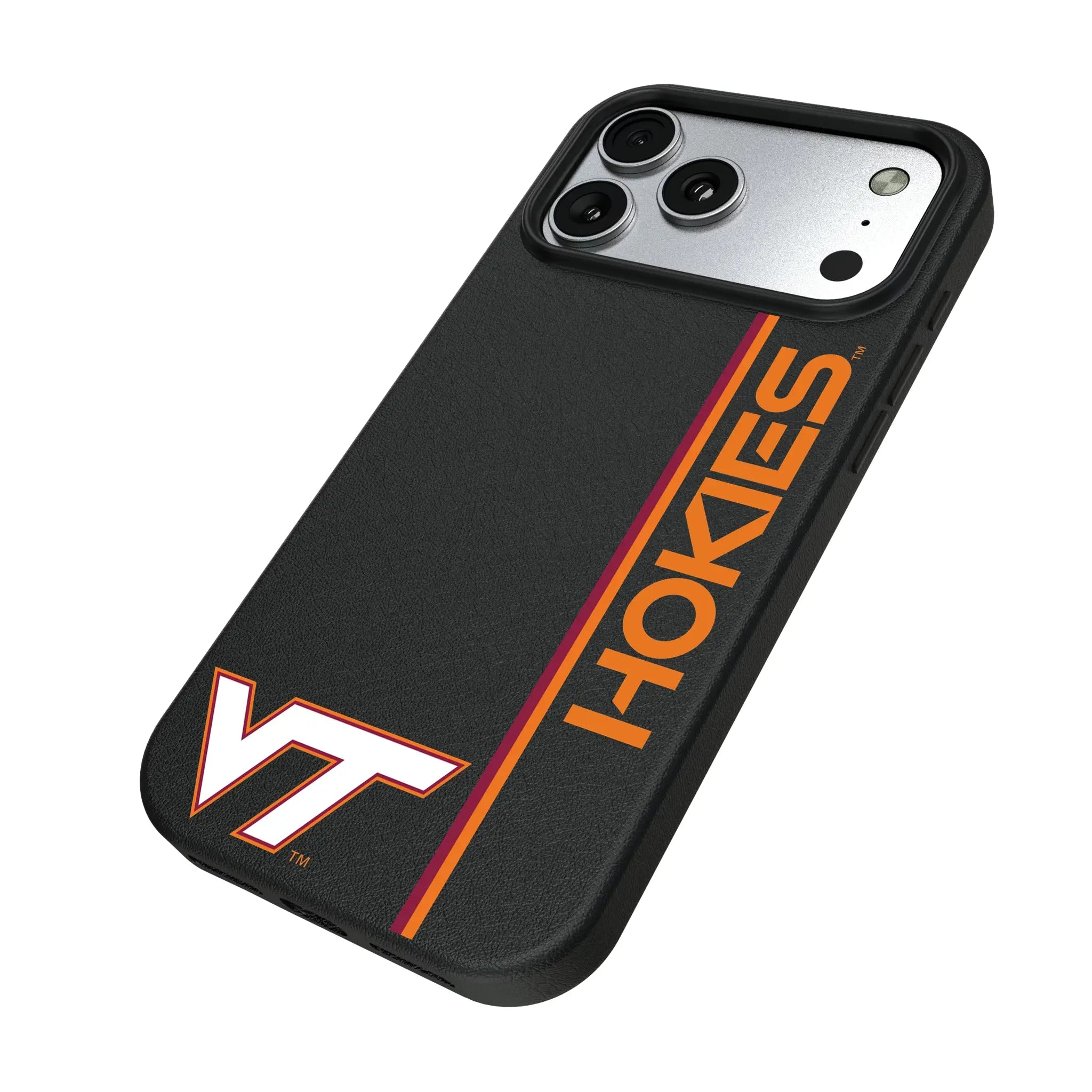 Virginia Tech Hokies Sidebar iPhone MagSafe Compatible Phone Case for Apple iPhone - Isometric View#Device_iPhone 17 Pro Max