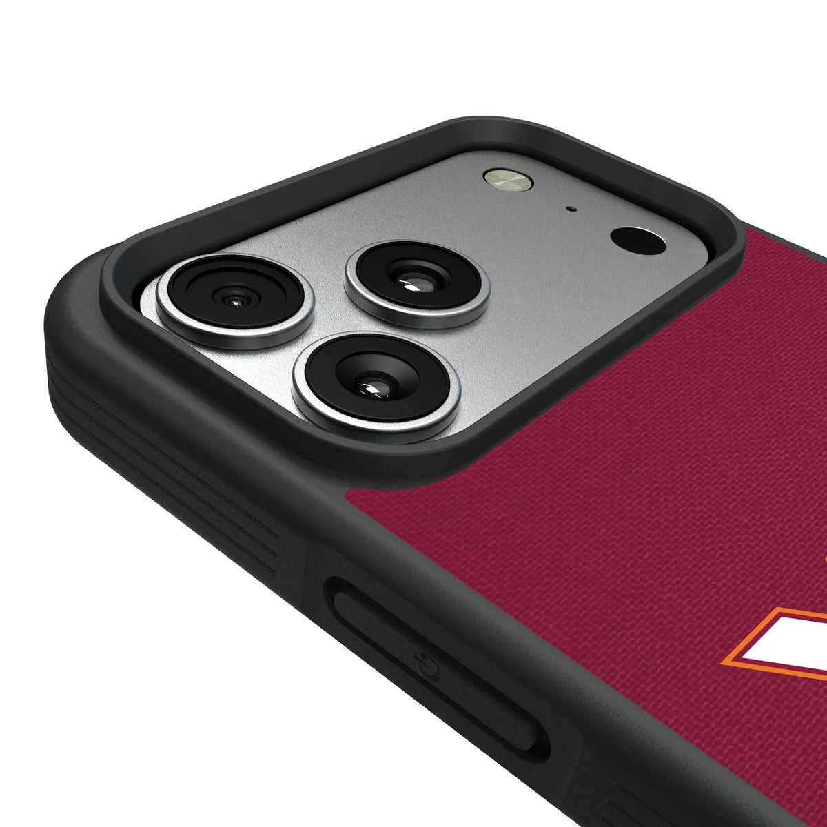 Virginia Tech Hokies Solid iPhone Bump Phone Case for Apple iPhone - Detail#Device_iPhone 17 Pro Max