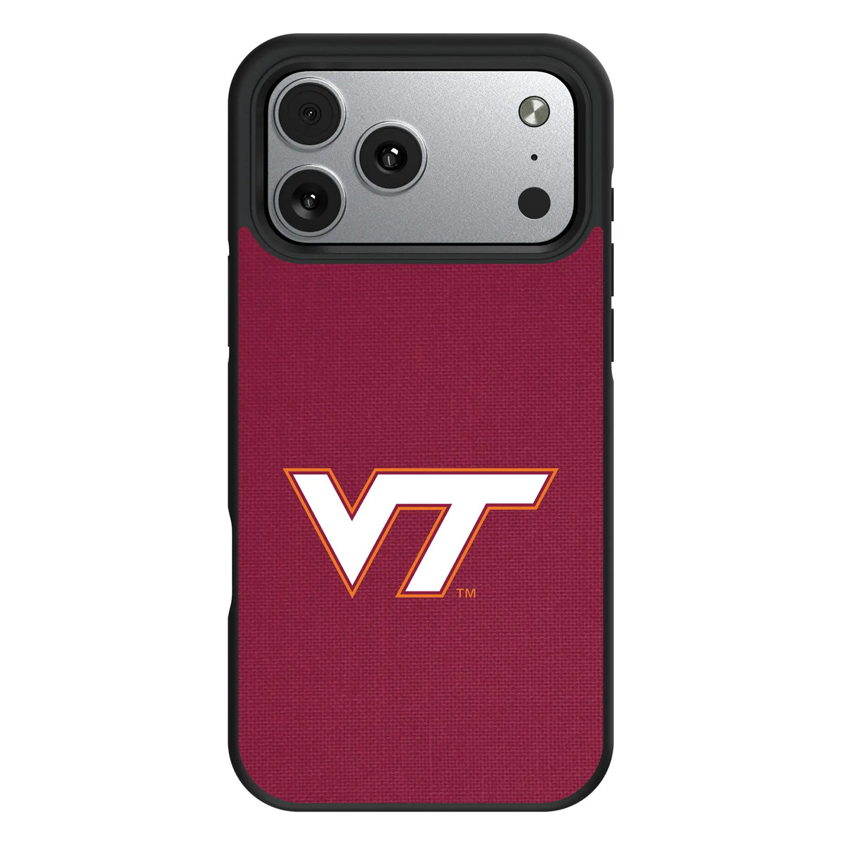 Virginia Tech Hokies Solid iPhone Bump Phone Case for Apple iPhone#Device_iPhone 17 Pro Max