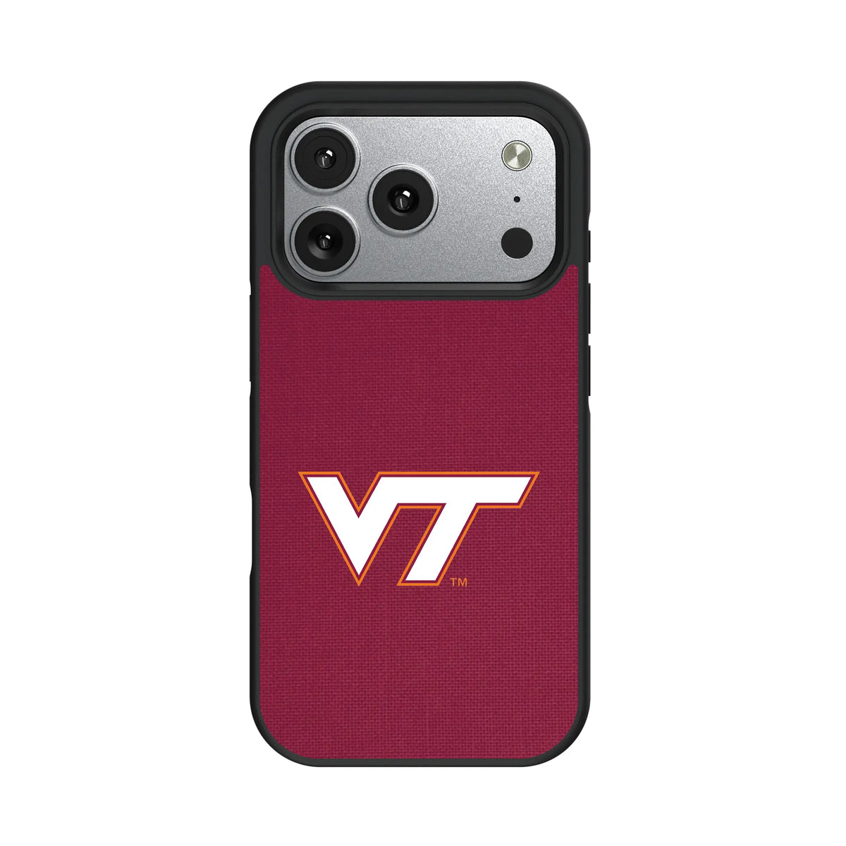Virginia Tech Hokies Solid iPhone Bump Phone Case for Apple iPhone#Device_iPhone 17 Pro