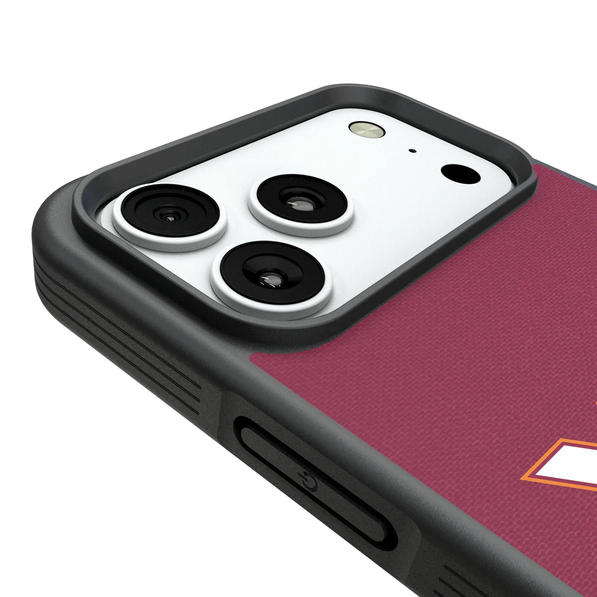 Virginia Tech Hokies Solid iPhone Bump Phone Case for Apple iPhone - Detail#Device_iPhone 18 Pro Max