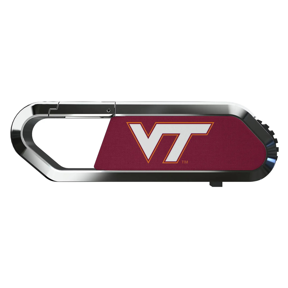 Virginia Tech Hokies Solid USB 64GB Clip Style Flash Drive
