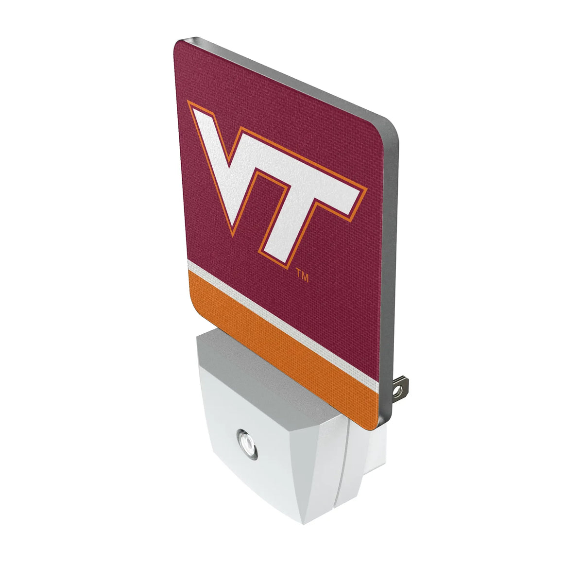 Virginia Tech Hokies Stripe Night Light 2-Pack - Isometric View