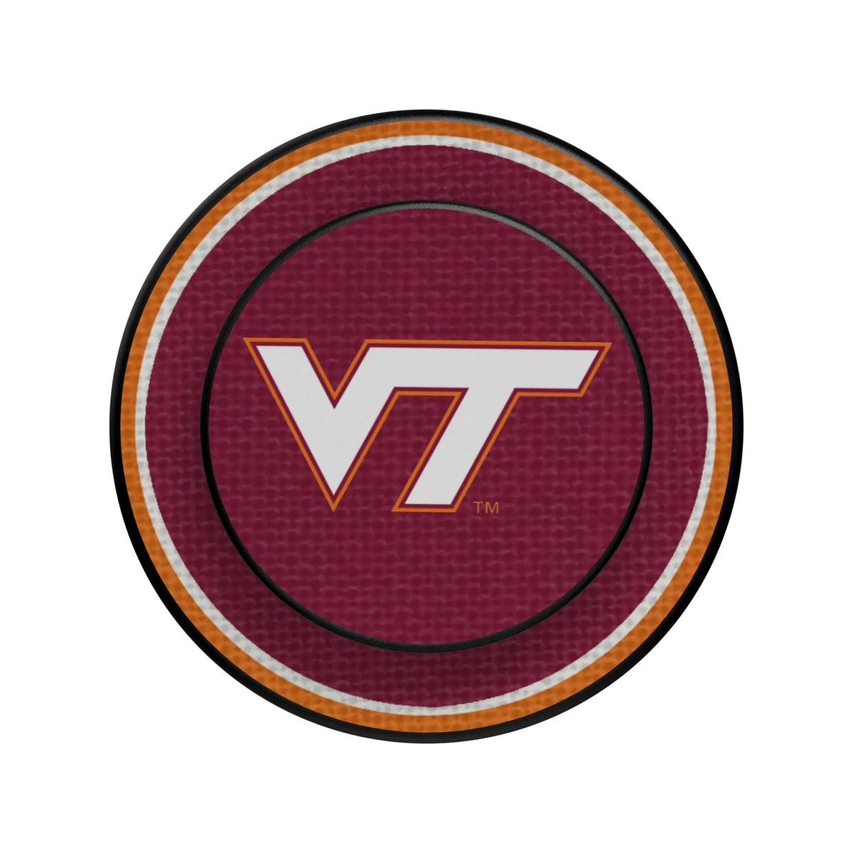 Virginia Tech Hokies Stripe Popsockets Round Magnetic