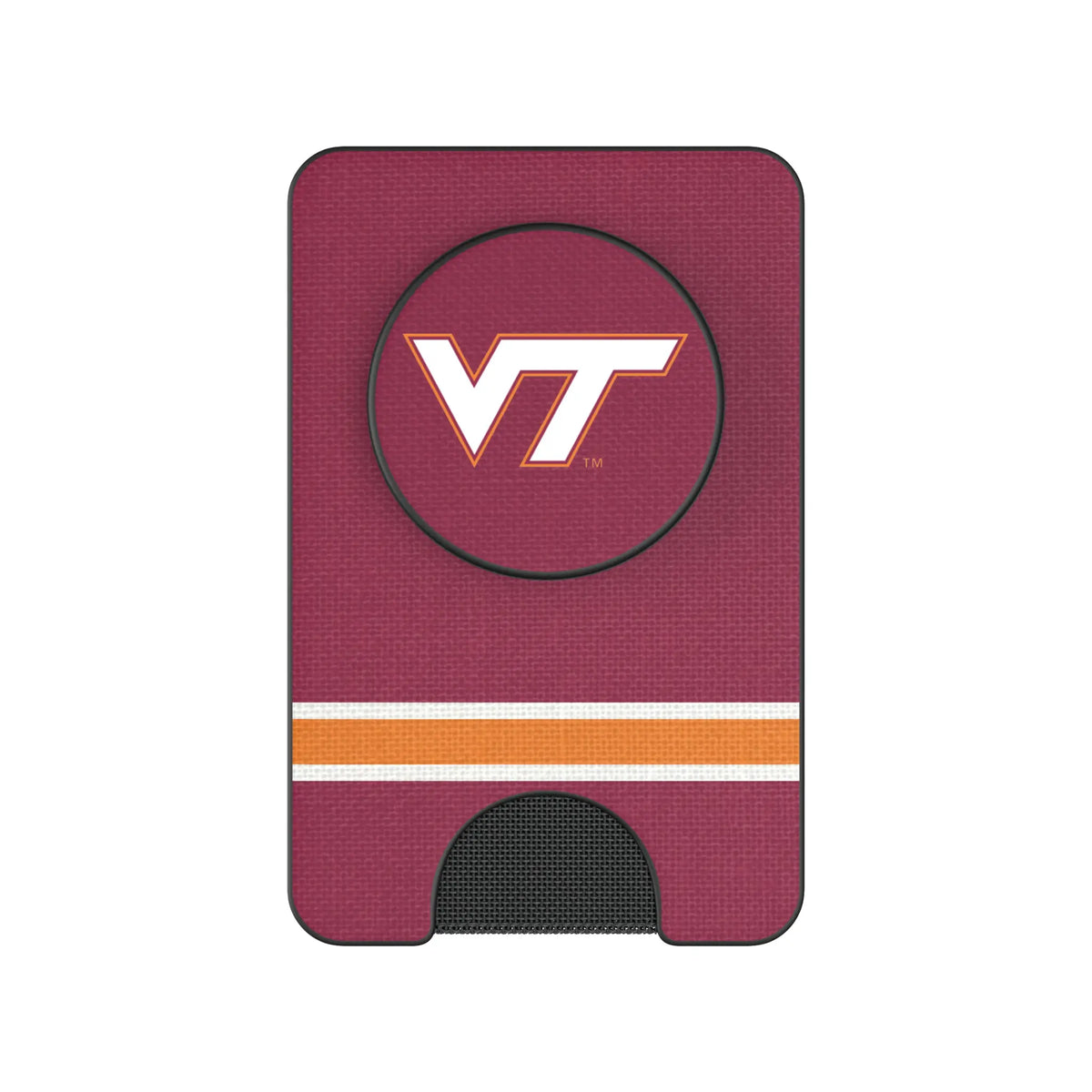 Virginia Tech Hokies Stripe Popsockets Wallet Magnetic
