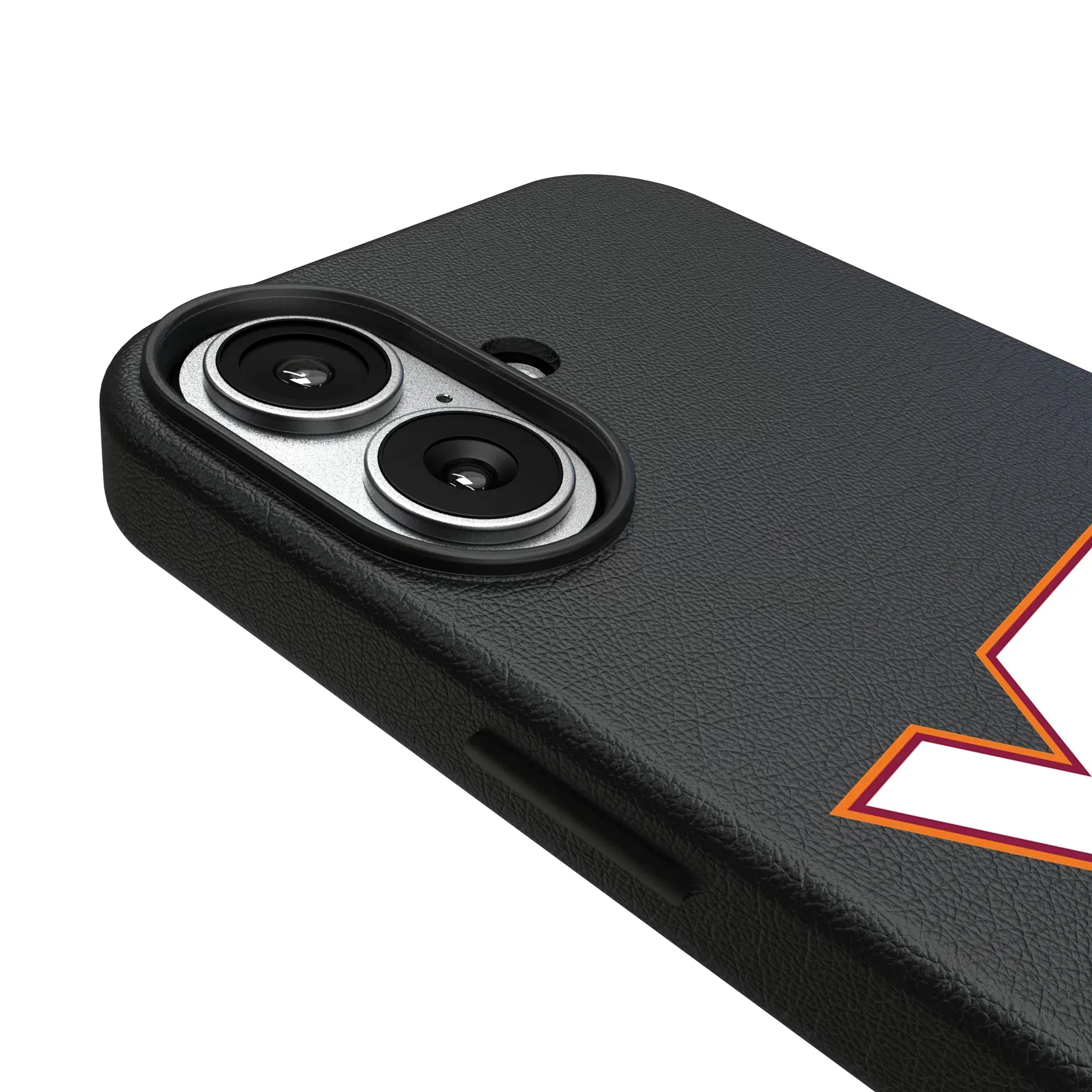 Virginia Tech Hokies Text Backdrop iPhone MagSafe Compatible Phone Case for Apple iPhone - Detail#Device_iPhone 17