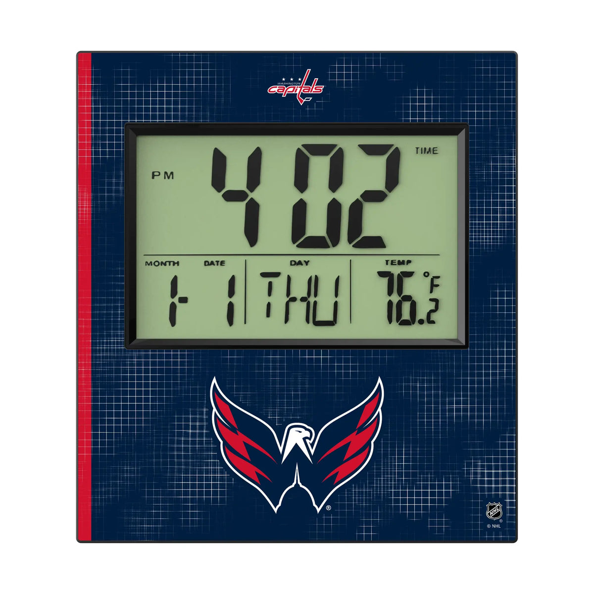 Washington Capitals Hatch Wall Clock