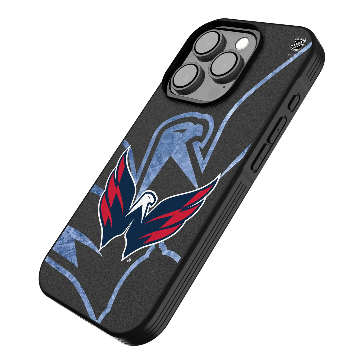 Washington Capitals Ice Tilt iPhone Bump Phone Case for Apple iPhone - Isometric View