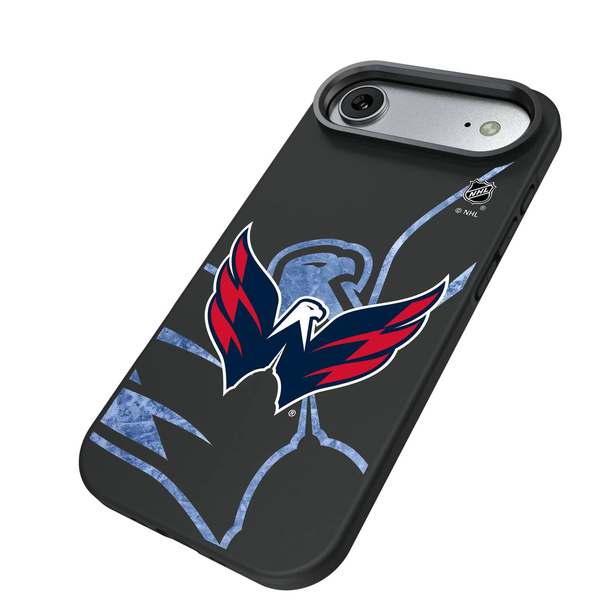 Washington Capitals Ice Tilt iPhone Bump Phone Case for Apple iPhone - Isometric View#Device_iPhone Air