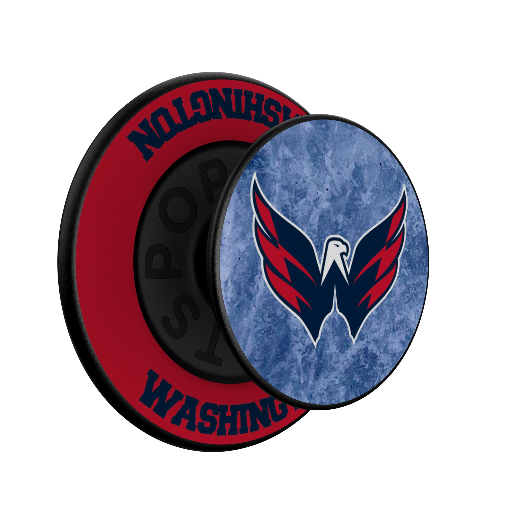 Washington Capitals Ice Wordmark Popsockets Round Magnetic