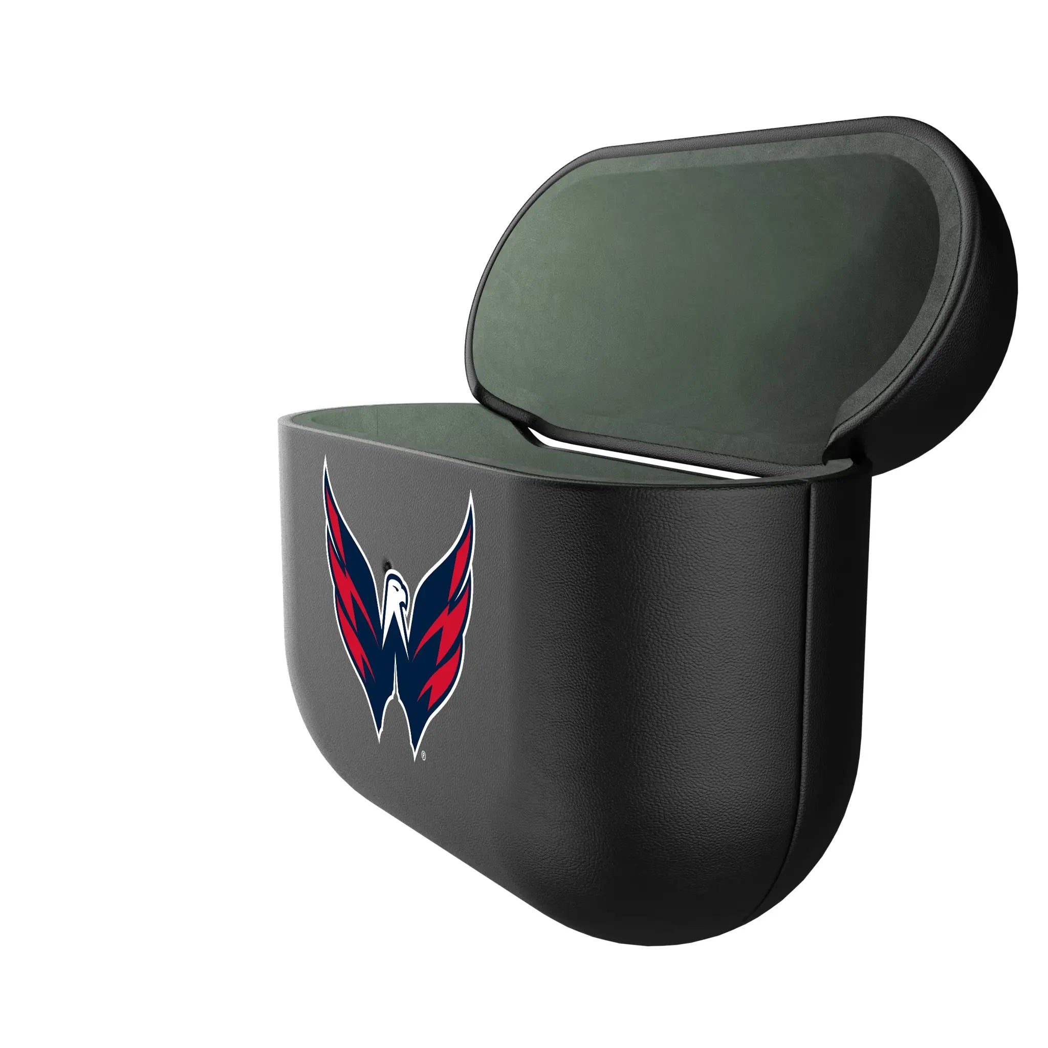 Washington Capitals Insignia AirPods AirPod Case Cover - Isometric View#Device_AirPods 3rd Gen
