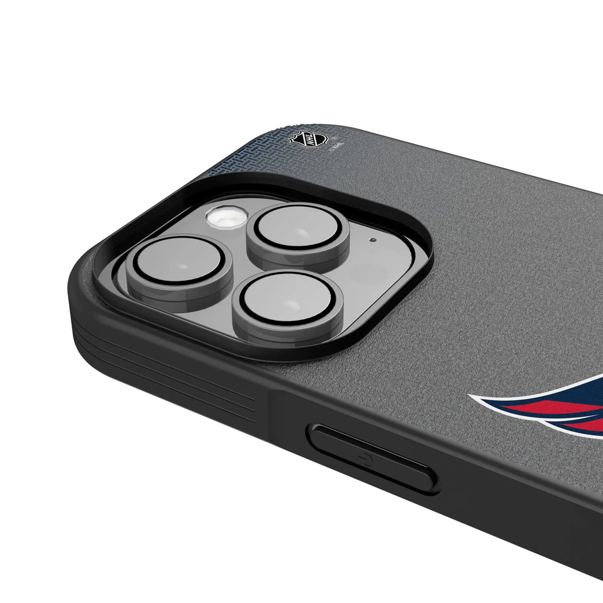 Washington Capitals Linen iPhone Bump Phone Case for Apple iPhone - Detail