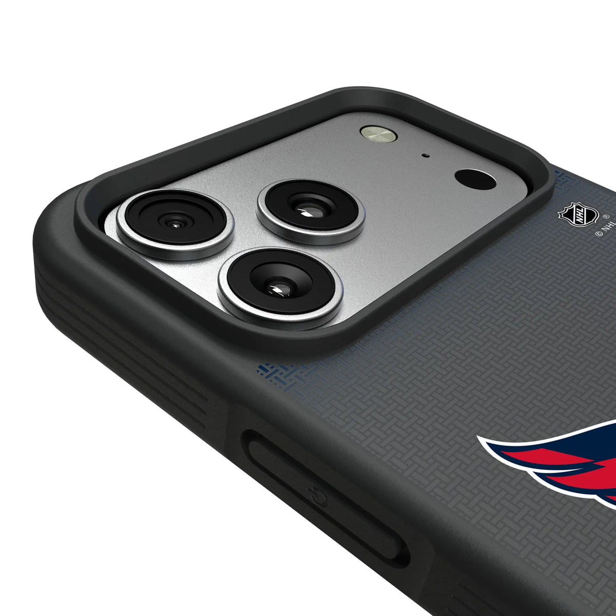 Washington Capitals Linen iPhone Bump Phone Case for Apple iPhone - Detail#Device_iPhone 17 Pro Max