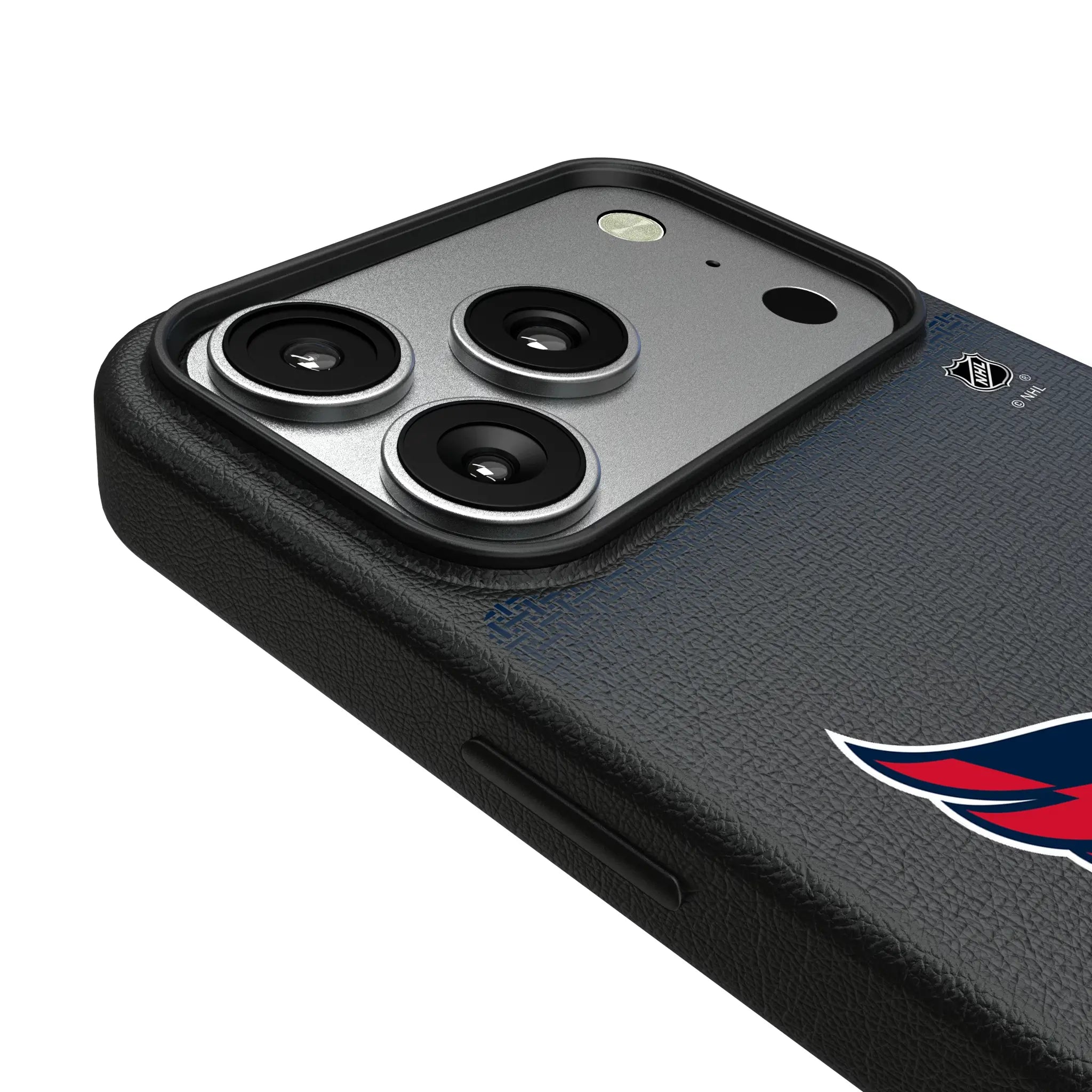 Washington Capitals Linen iPhone MagSafe Compatible Phone Case for Apple iPhone - Detail#Device_iPhone 17 Pro