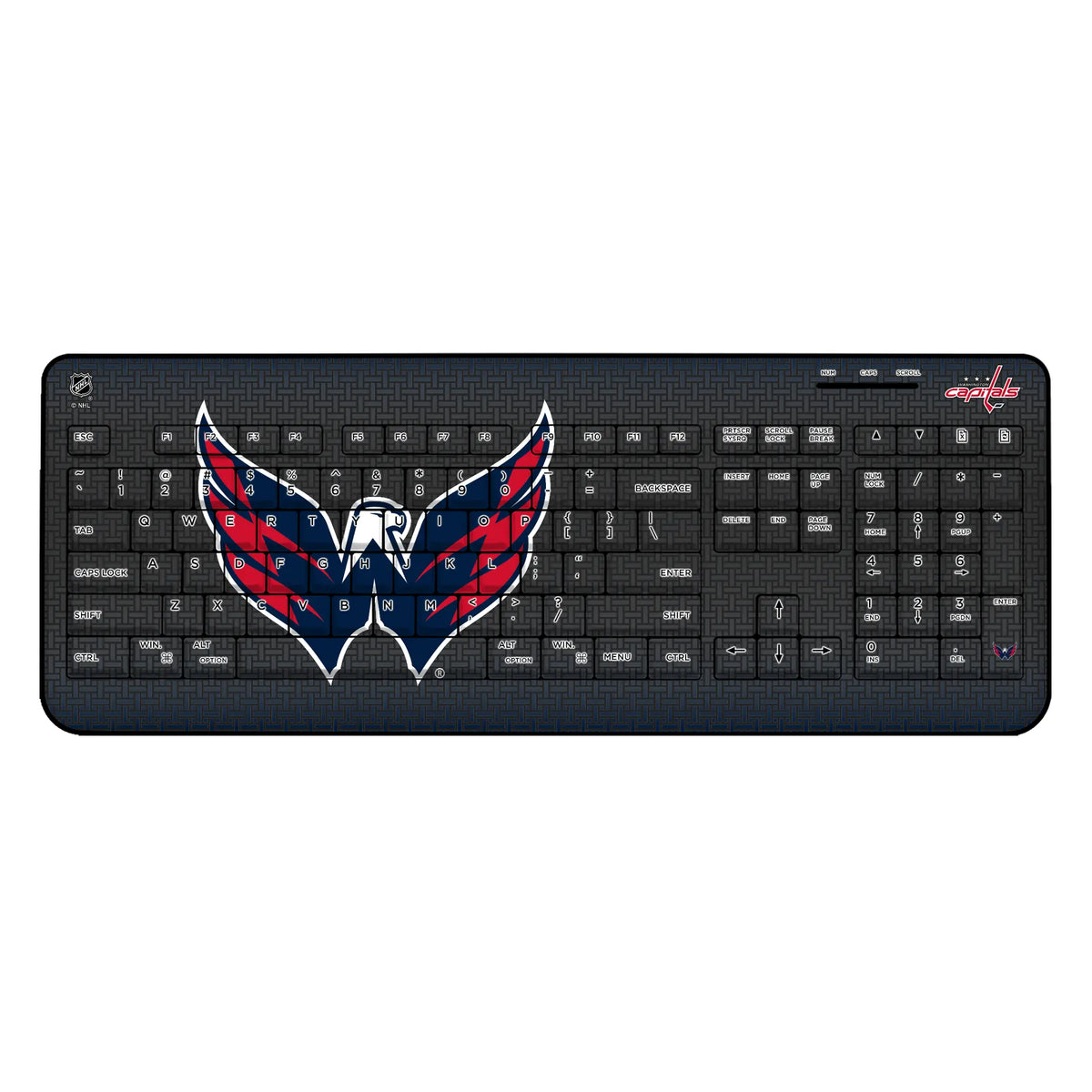 Washington Capitals Linen Wireless USB Keyboard