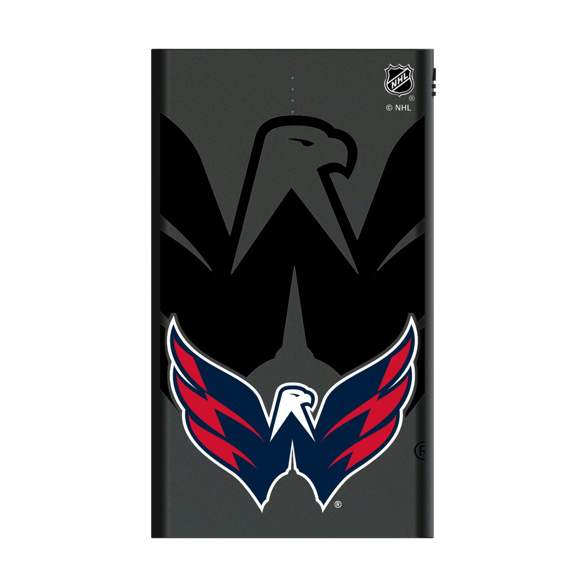 Washington Capitals Monocolor Tilt 5000mAh Flat Powerbank