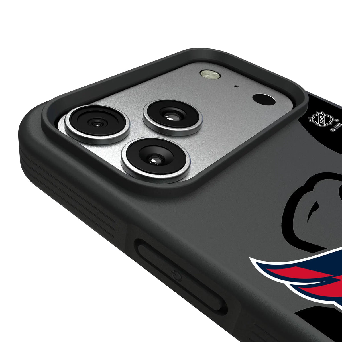 Washington Capitals Monocolor Tilt iPhone Bump Phone Case for Apple iPhone - Detail#Device_iPhone 17 Pro Max