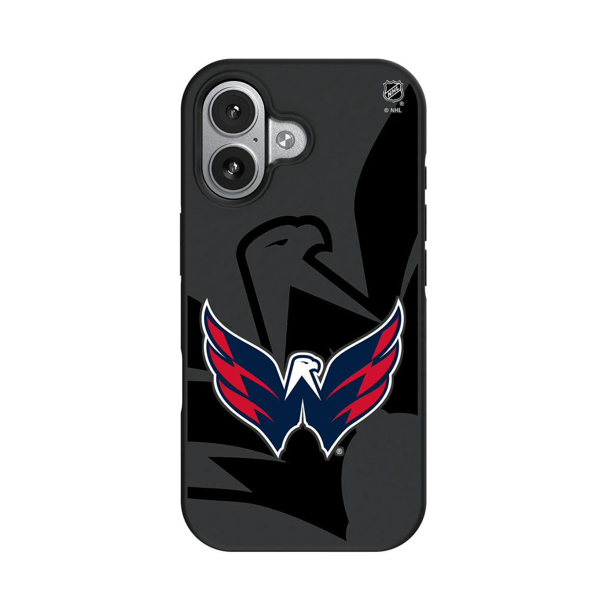 Washington Capitals Monocolor Tilt iPhone Bump Phone Case for Apple iPhone#Device_iPhone 17