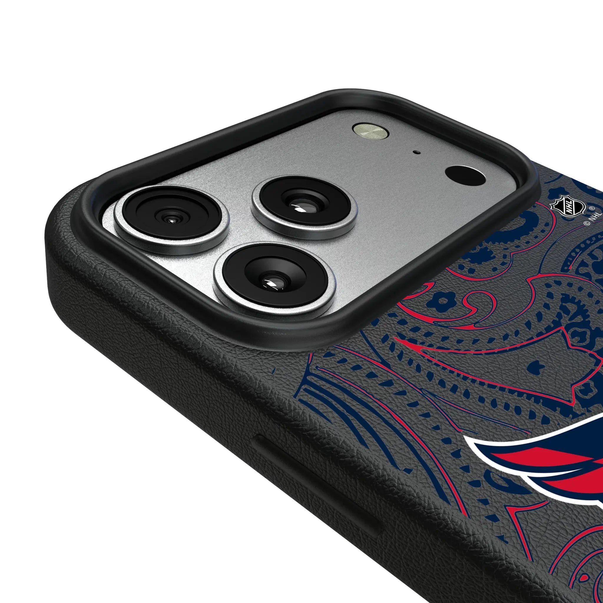 Washington Capitals Paisley iPhone MagSafe Compatible Phone Case for Apple iPhone - Detail#Device_iPhone 17 Pro Max