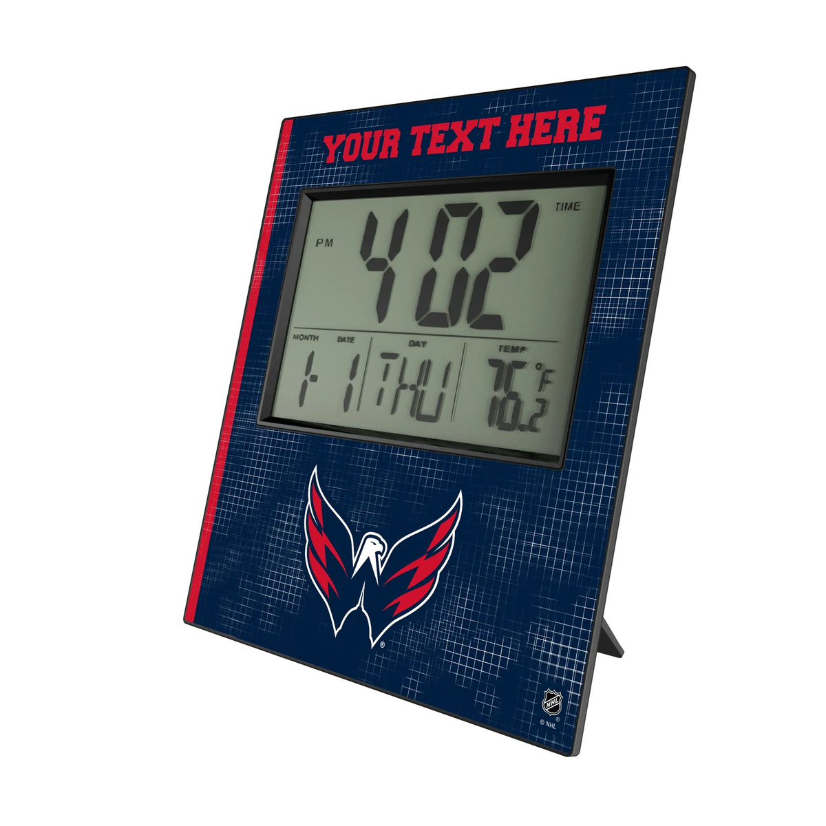 Washington Capitals Personalized Hatch Wall Clock