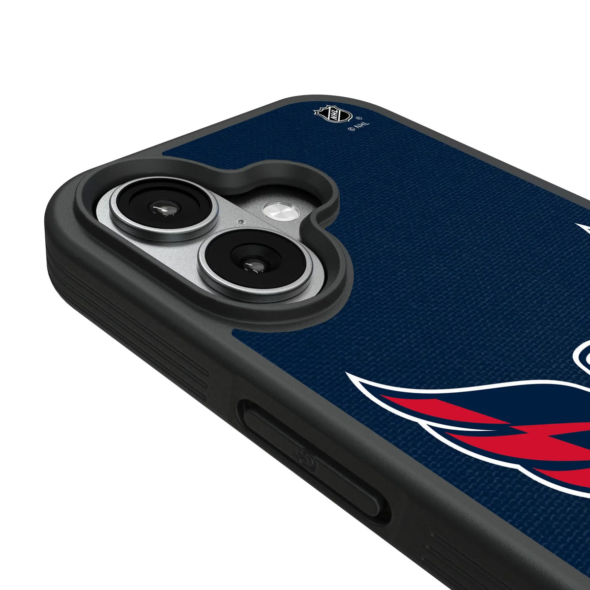 Washington Capitals Personalized Stripe iPhone Bump Phone Case for Apple iPhone - Detail#Device_iPhone 17