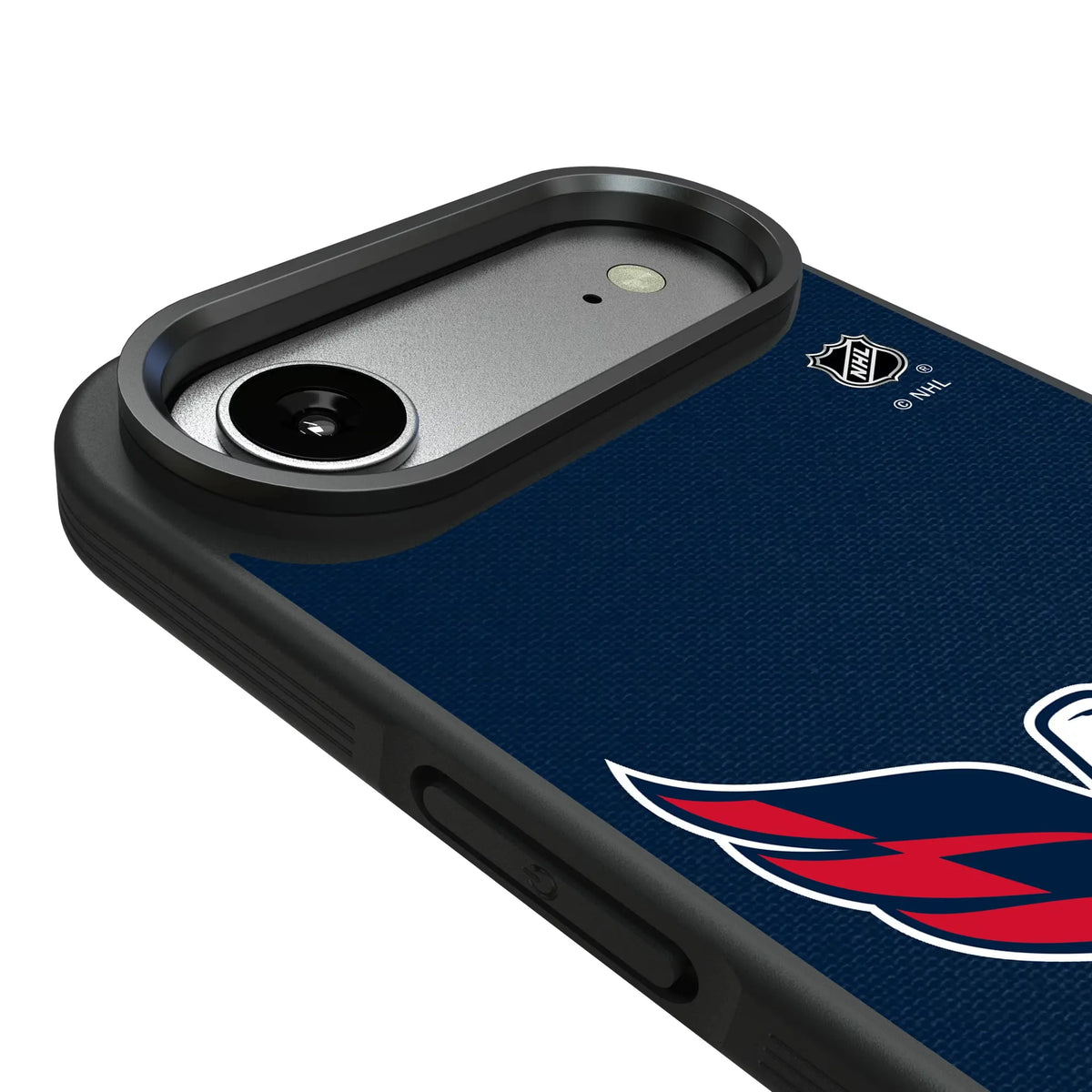 Washington Capitals Personalized Stripe iPhone Bump Phone Case for Apple iPhone - Detail#Device_iPhone Air