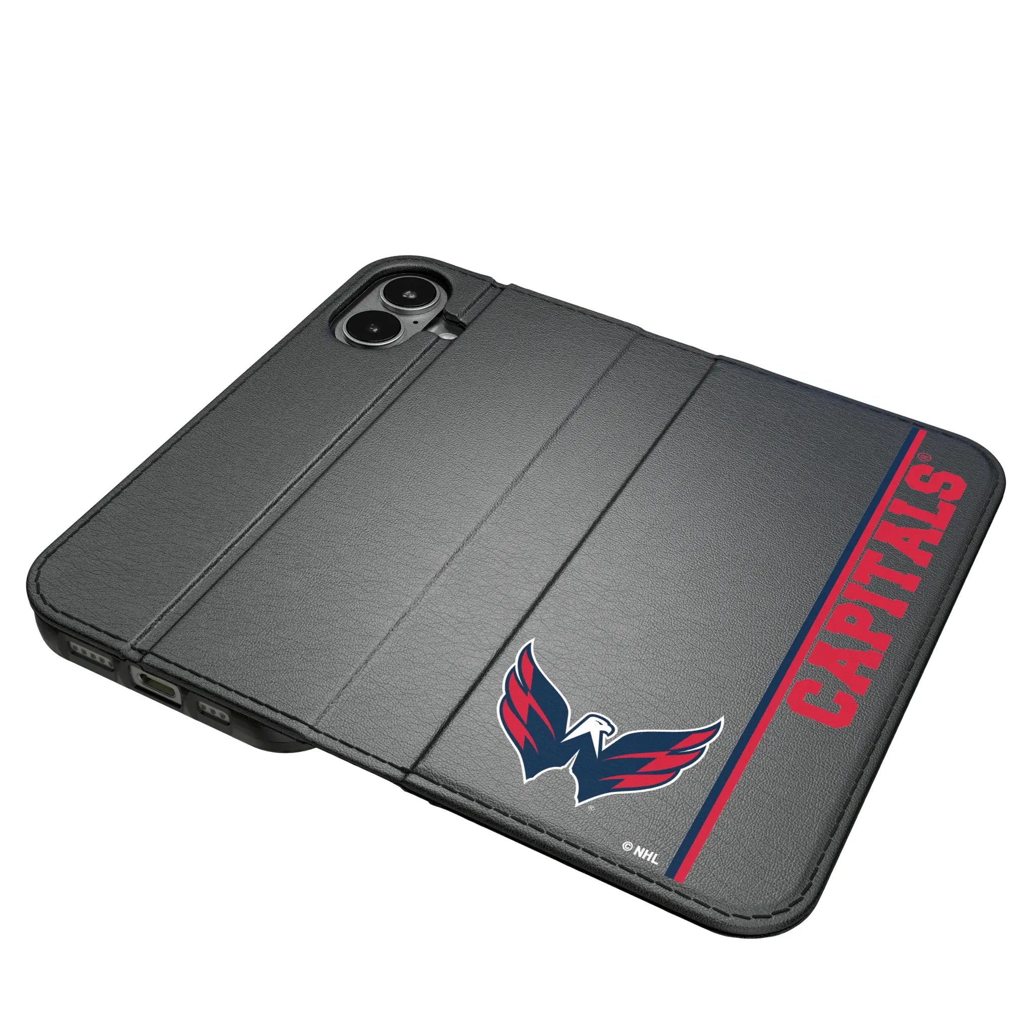 Washington Capitals Sidebar iPhone Folio Phone Case for Apple iPhone#Device_iPhone 17