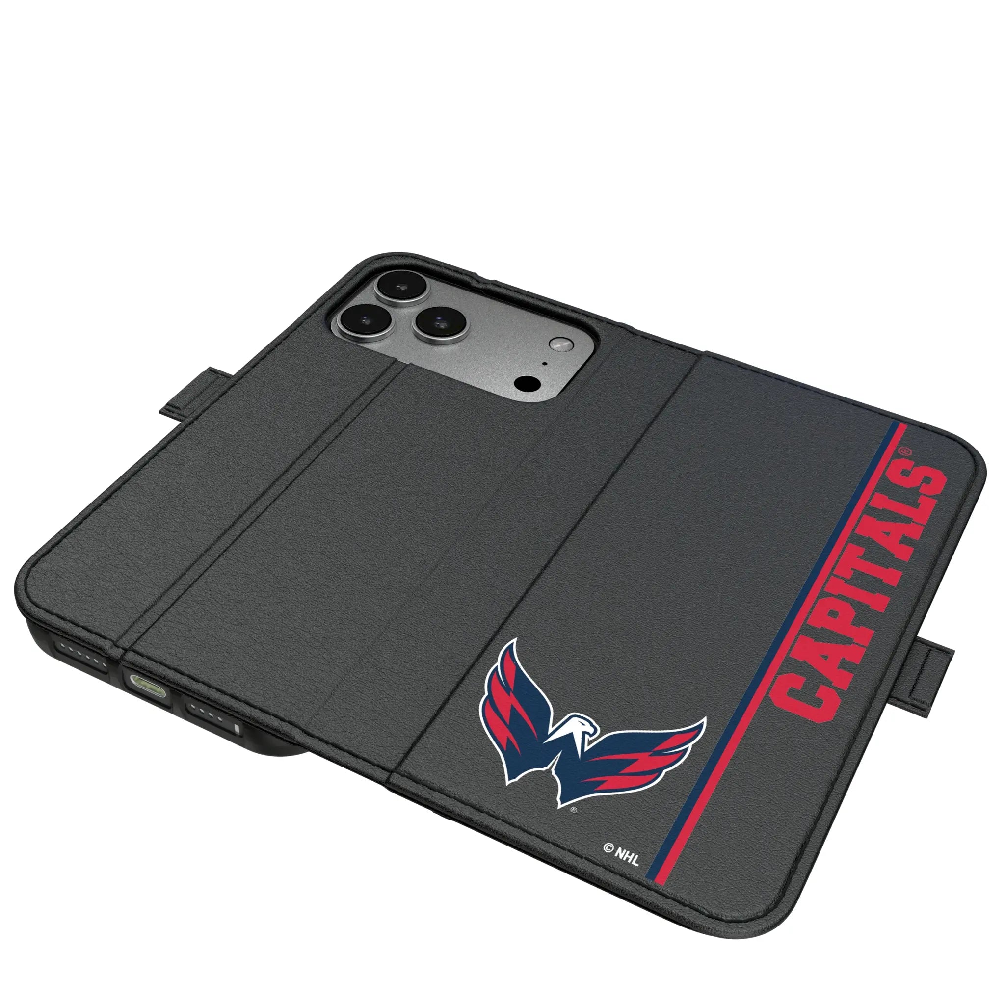 Washington Capitals Sidebar iPhone Folio Phone Case for Apple iPhone#Device_iPhone 17 Pro Max