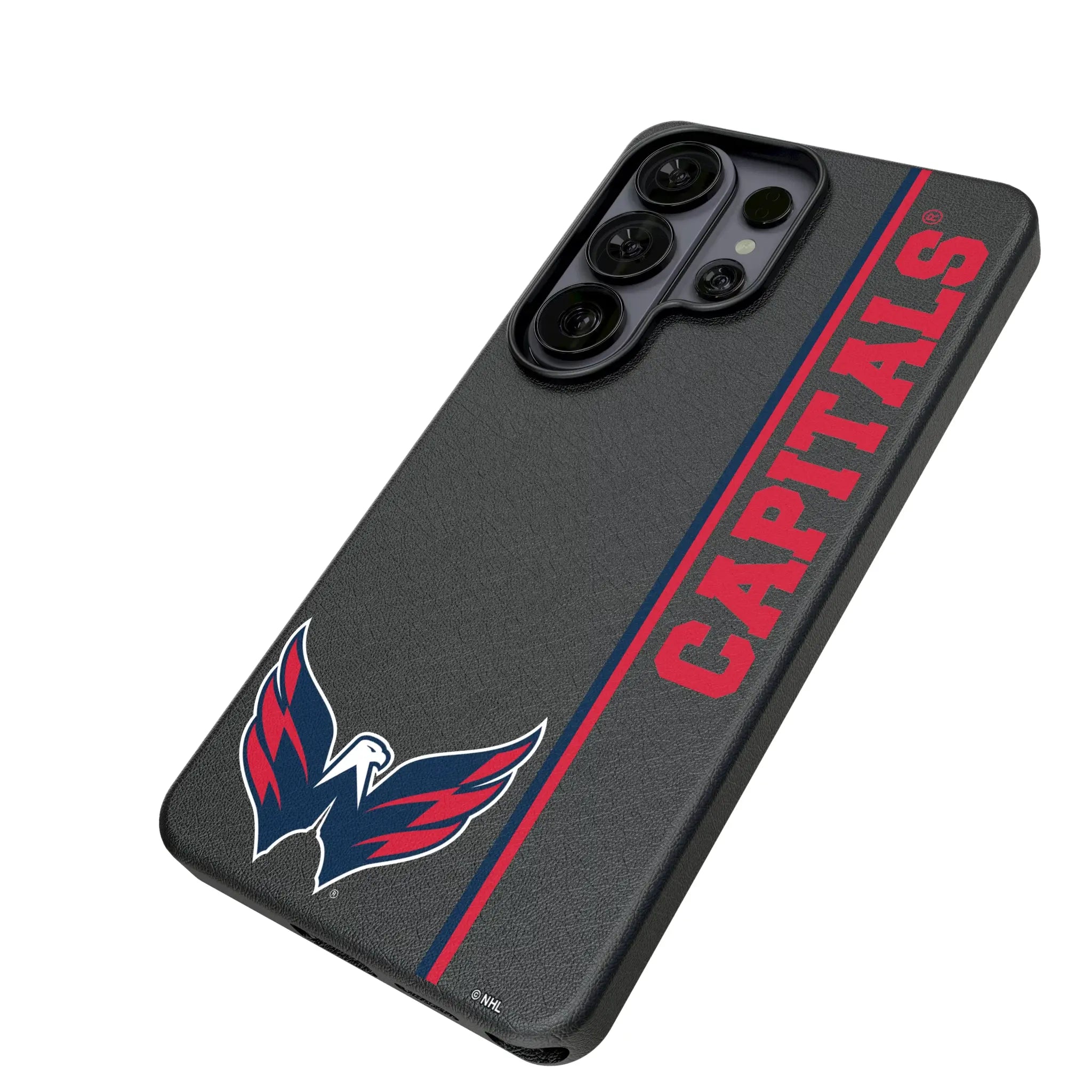 Washington Capitals Sidebar Galaxy MagSafe Compatible Phone Case for Samsung Galaxy - Isometric View#Device_Galaxy S26 Ultra
