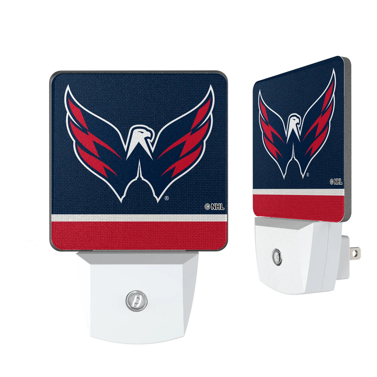 Washington Capitals Stripe Night Light 2-Pack