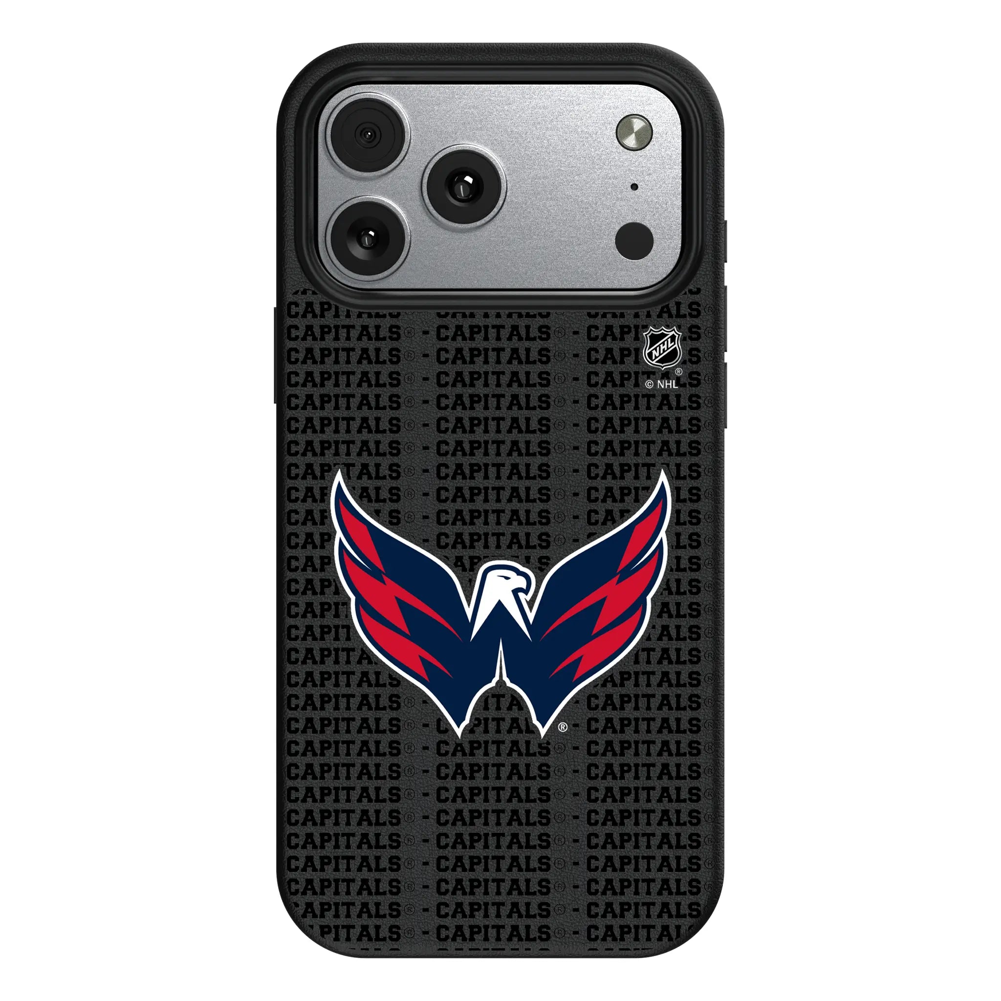 Washington Capitals Text Backdrop iPhone MagSafe Compatible Phone Case for Apple iPhone#Device_iPhone 17 Pro Max
